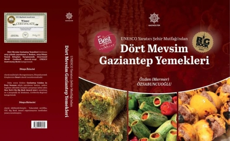 Dört Mevsim Gaziantep Yemekleri kitabının 8. baskısı yayımlandı