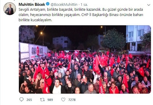 Böcekten Birlik Mesajı