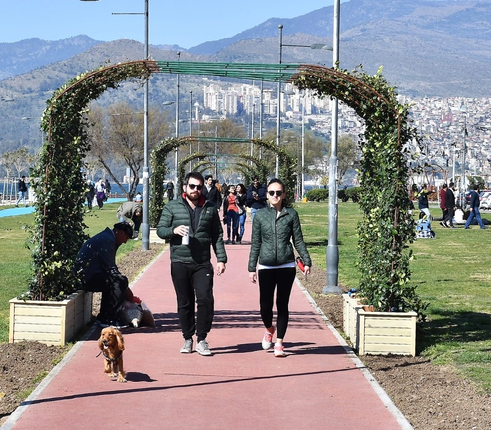 İzmir Mevsimlik Çiçeklerle Rengarenk