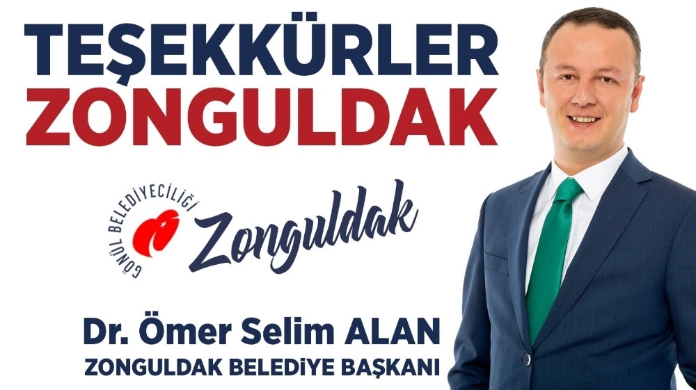 Alan: "teşekkürler Zonguldak. Vakit Zonguldak İçin Koşma Vakti"