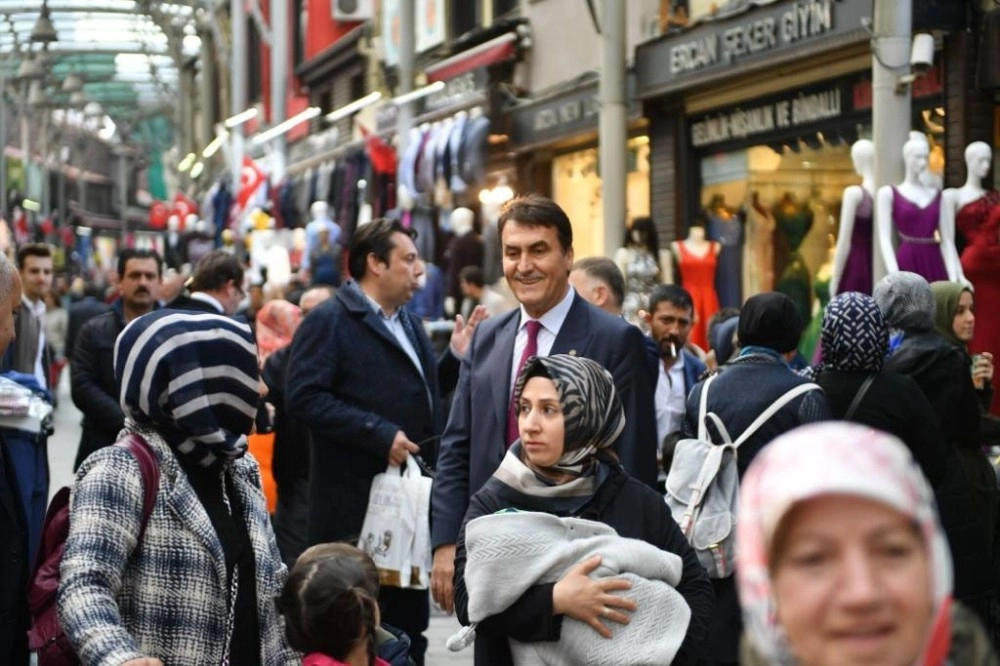 Dündardan Çarşı Esnafına Teşekkür Ziyareti