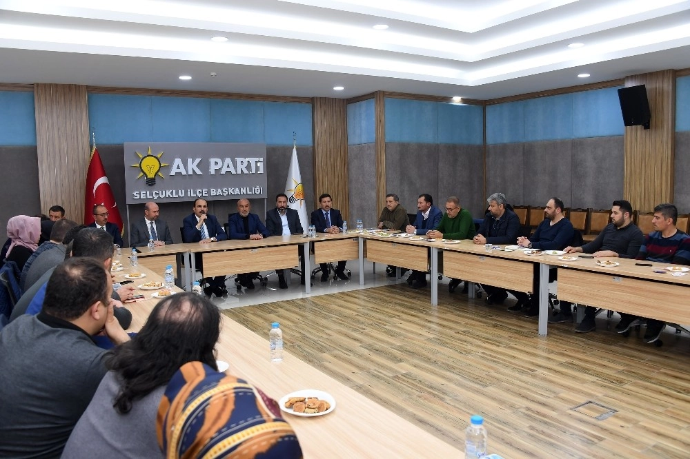 Başkan Altaydan Ak Parti Teşkilatlarına Teşekkür Ziyareti