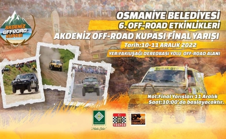 Osmaniye’de Off-Road heyecanı 10 Aralık’ta başlıyor