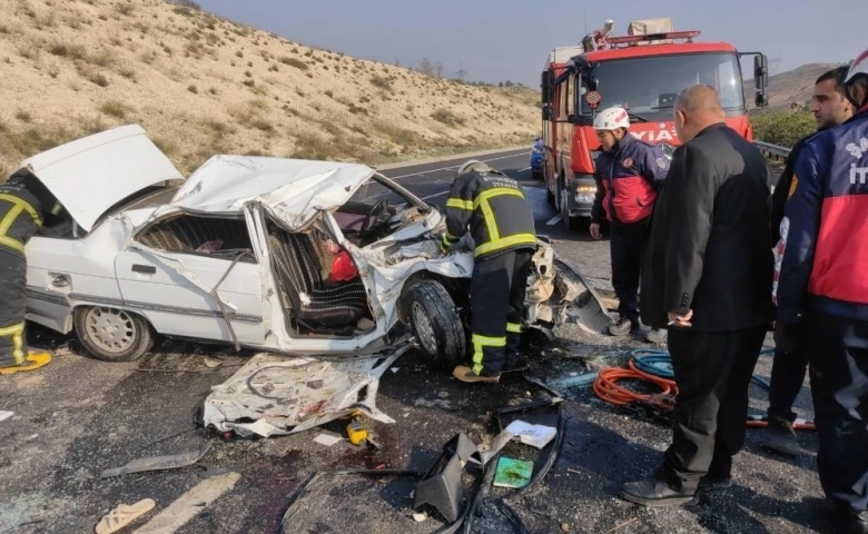 Gaziantep'te feci kaza: 1 ölü, 2 ağır yaralı