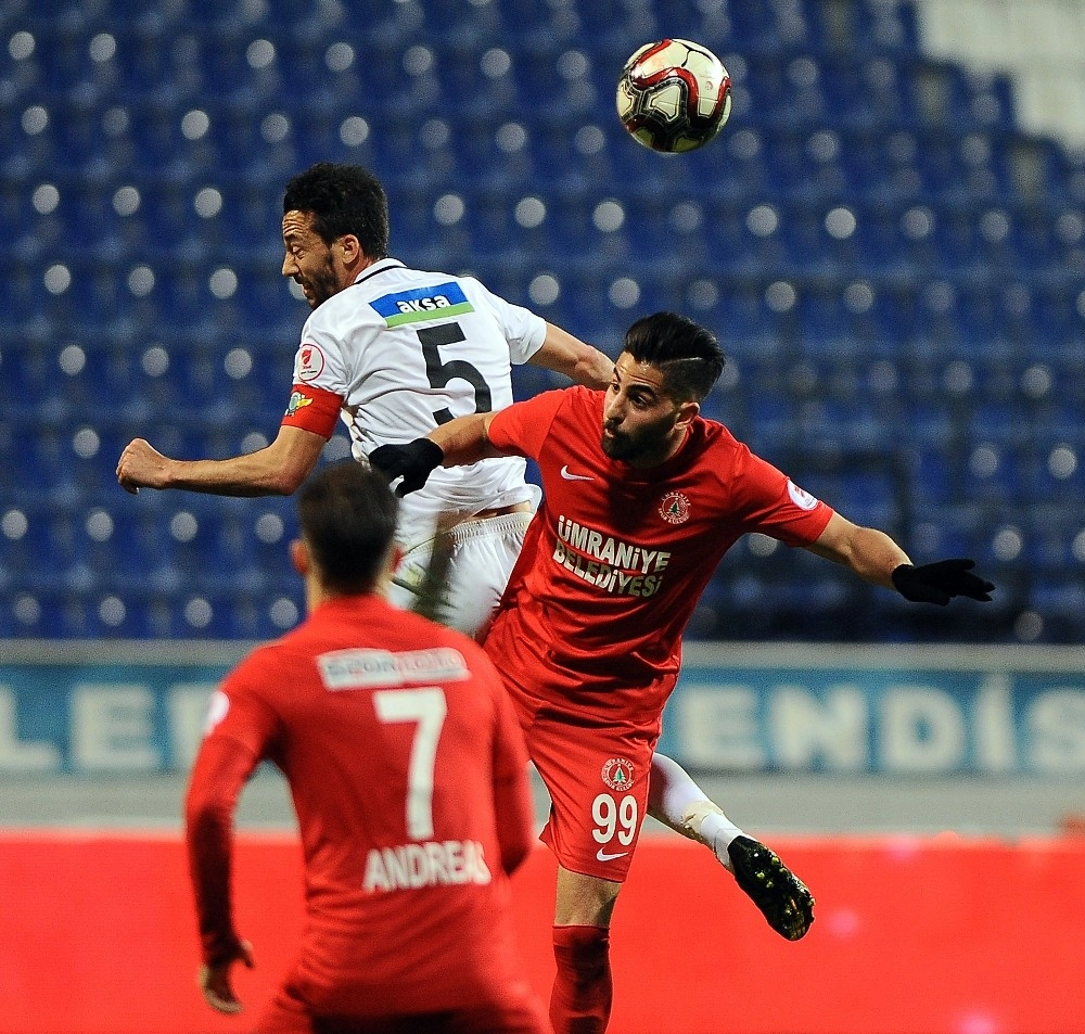 Ziraat Türkiye Kupası: Ümraniyespor: 0 - Akhisarspor: 1 (Maç Sonucu)