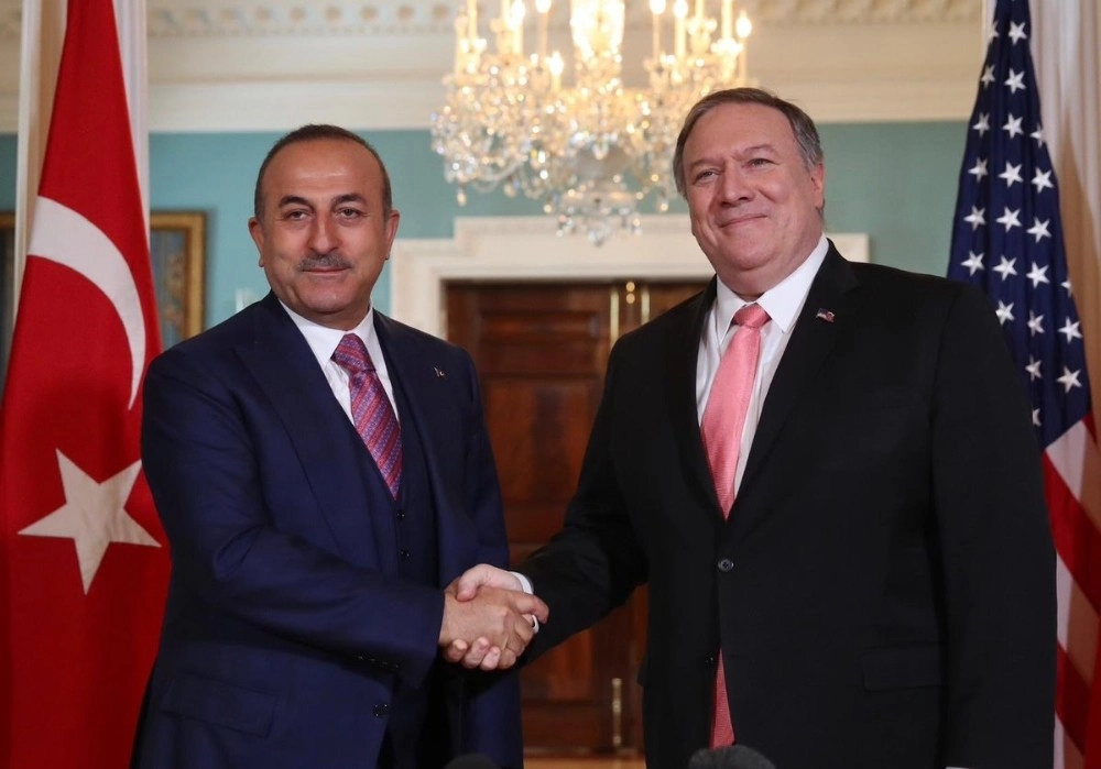 Çavuşoğlu, Pompeo İle Görüştü