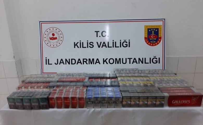 Kilis’te kaçak sigara operasyonu