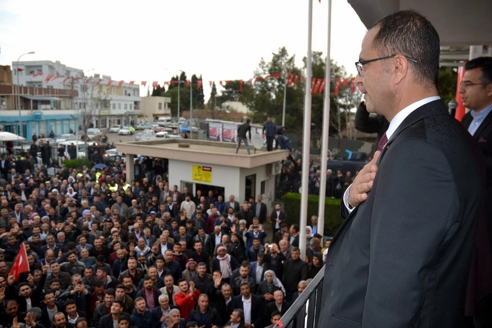 Ceylanpınar Belediye Başkanı Aksak Mazbatasını Aldı