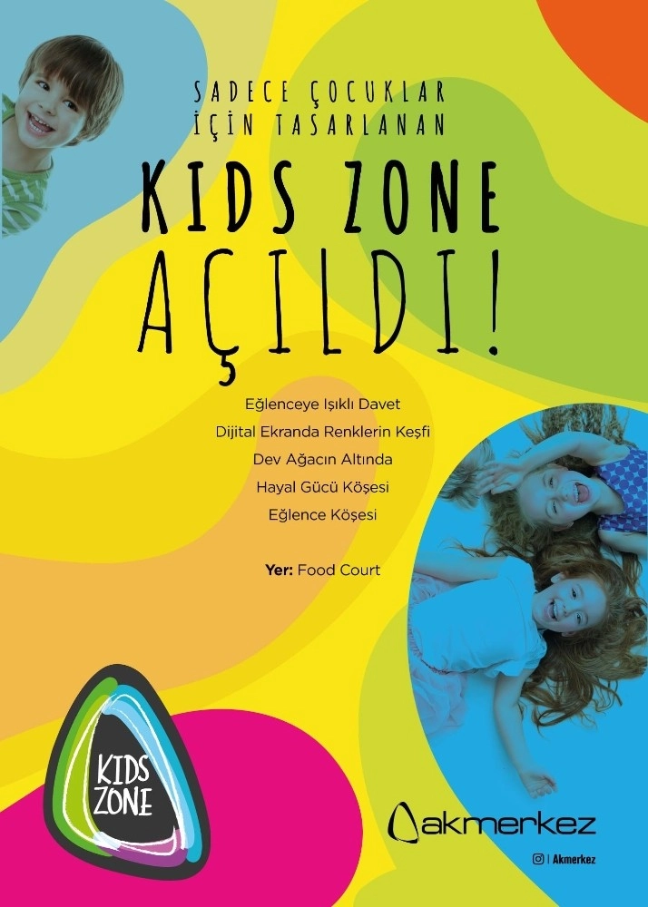 Çocuklar İçin Tasarlanan Kids Zone Açıldı