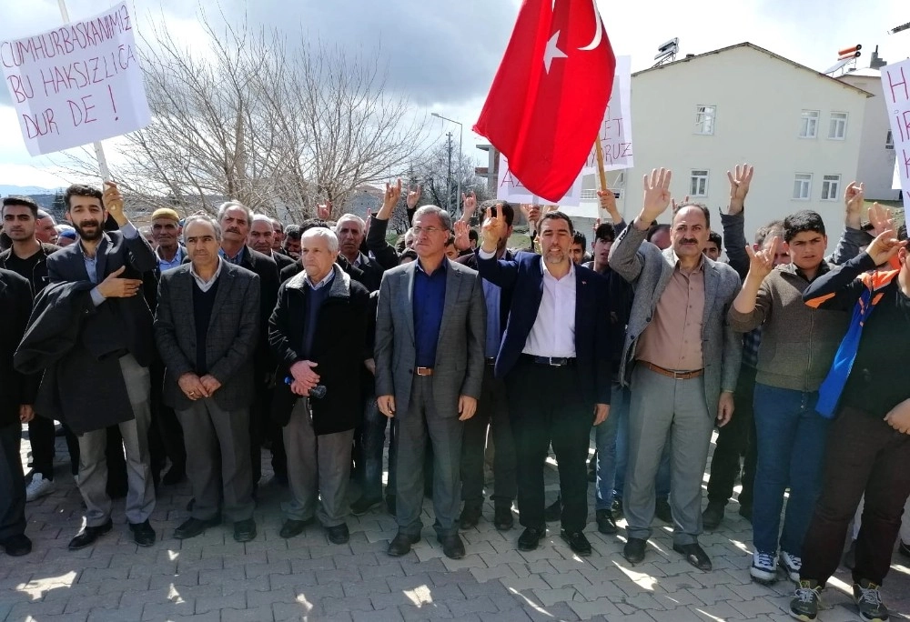 Bağımsız Aday Buz Miting Yaptı