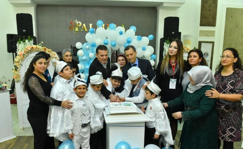 Başkan Özyiğit, özel çocukları sünnet düğünlerinde de yalnız bırakmadı