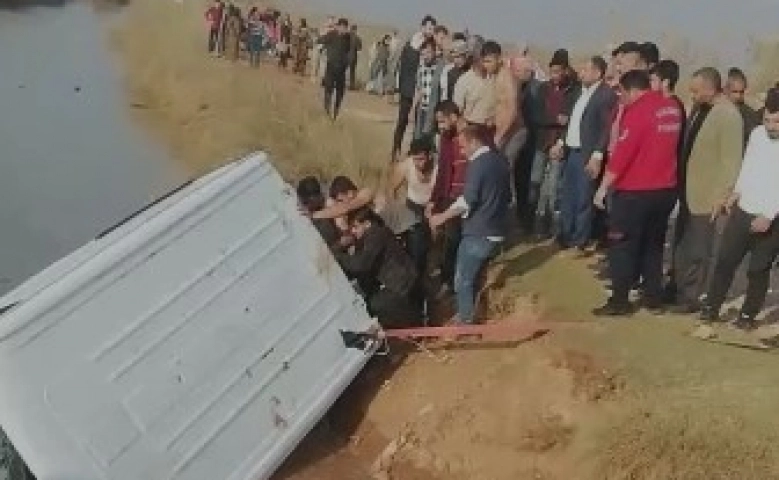 Harran'da Minibüs kanala uçtu 9 ölü 2 yaralı