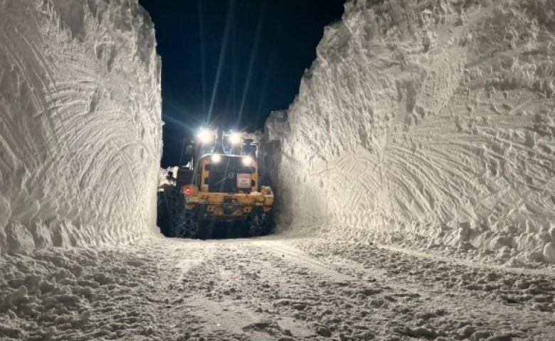 Doğu’da kar kalınlığı 6 metreyi geçen şehir