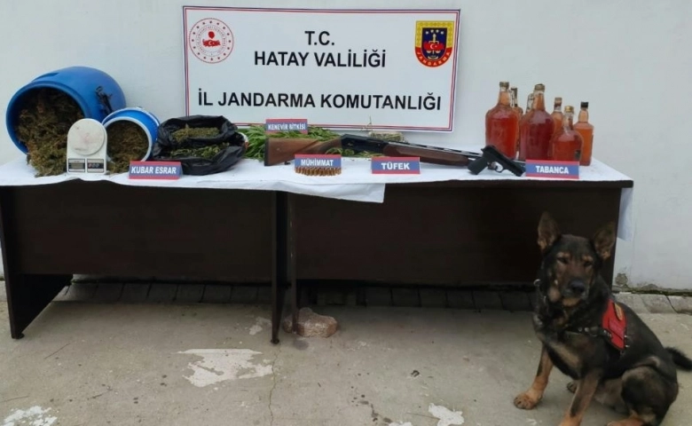 Hatay’da 30 kilo kubar esrar ele geçirildi