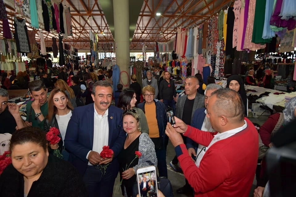 Soner Çetinden Kadınlara Teşekkür Ziyareti