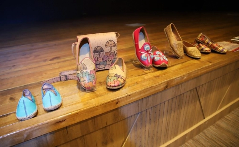 Gaziantep'li Kadınların el emeğiyle ürettiği yemeniler dünyaya satılıyor