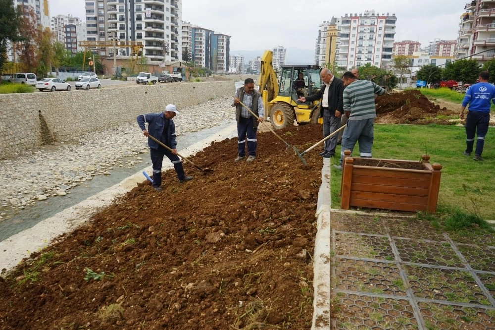 Mezitli Deresi Çevresinde Yeni Yaşam Alanı Oluşturuluyor