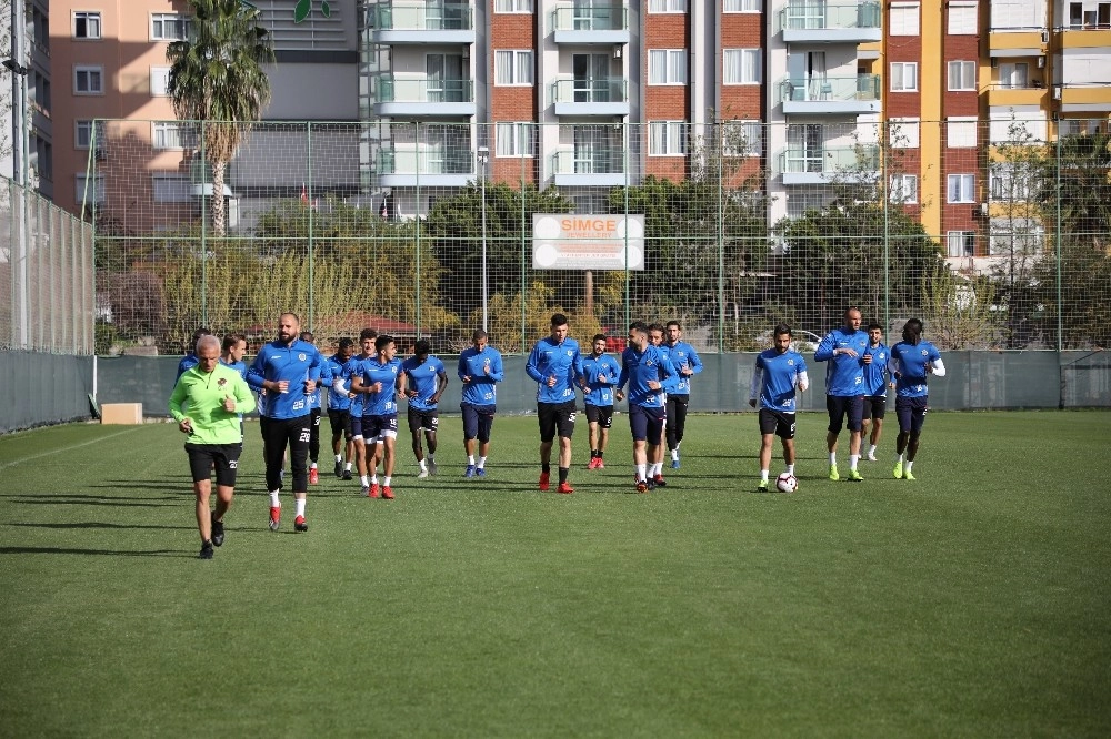 Alanyasporda Malatyaspor Maçı Hazırlıkları Başladı