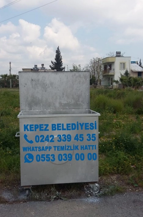 Kepezden ‘Whatsapp Temizlik Hattı