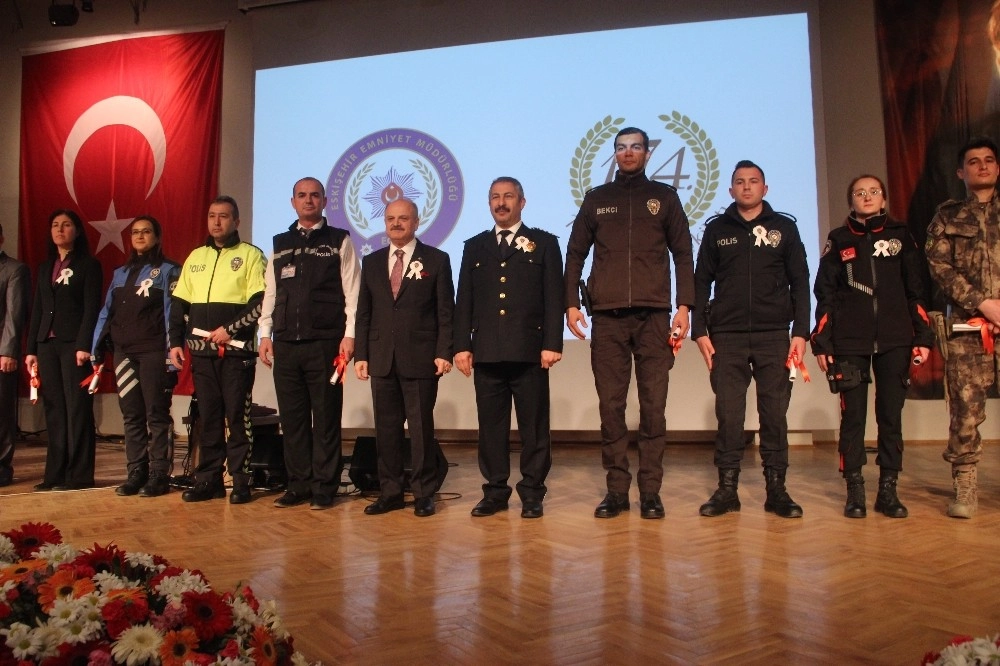 Türk Polis Teşkilatının 174. Yıl Dönümü Eskişehirde De Kutlandı