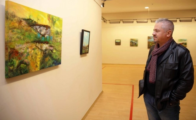 SANKO Sanat Galerisi’nde “barınaklar” temalı resim sergisi