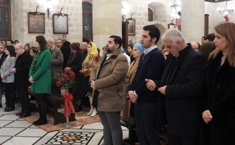 Hatay'da Noel ayini düzenlendi