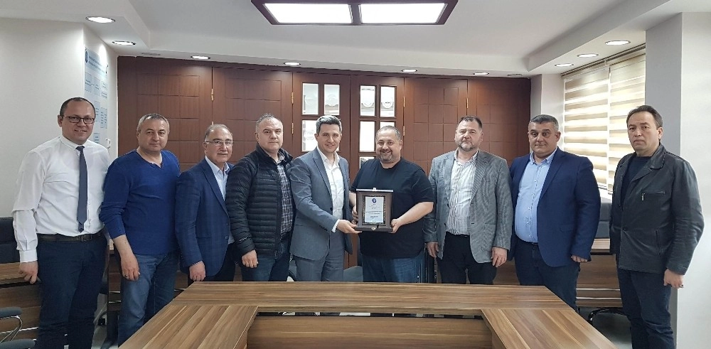 Ödemiş Ticaret Odasından Pirgiona Teşekkür Plaketi