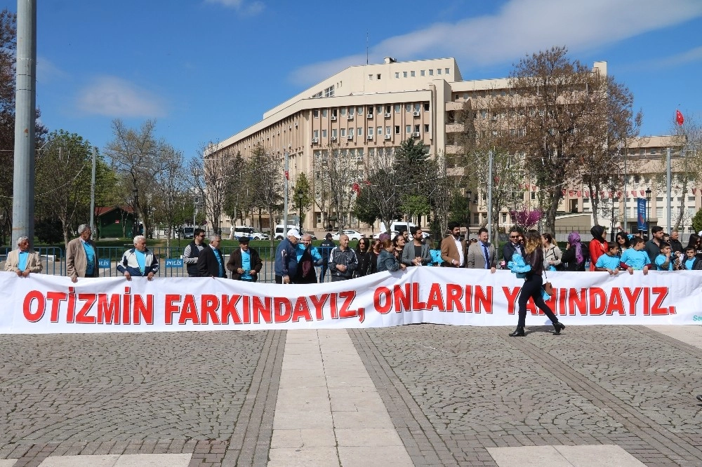 Gaziantepliler Otizmli Çocuklar İçin Yürüdü