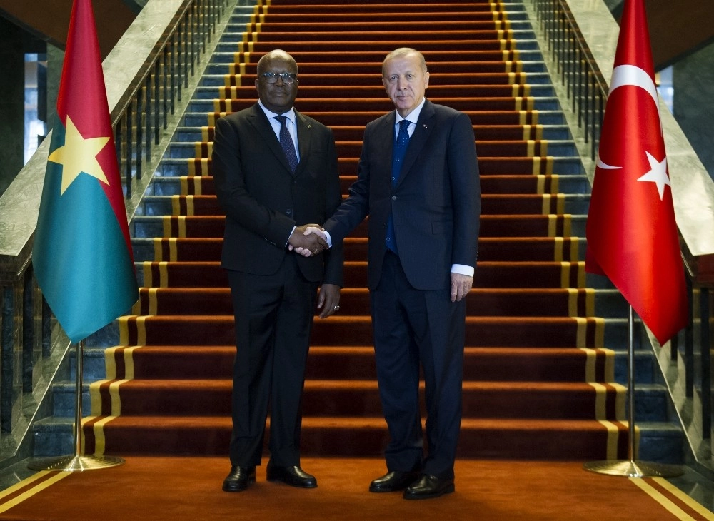 Burkina Faso Cumhurbaşkanı Kabore Ankarada