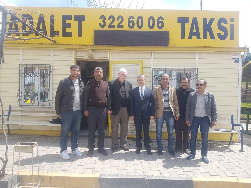 Başkan Tahmazoğlu, Taksicileri Ziyaret Etti