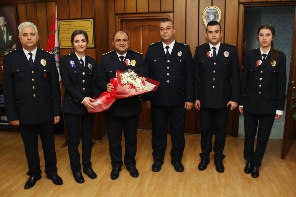 İlçe Emniyet Müdürlüğü Personelinden Çetinkayaya Ziyaret