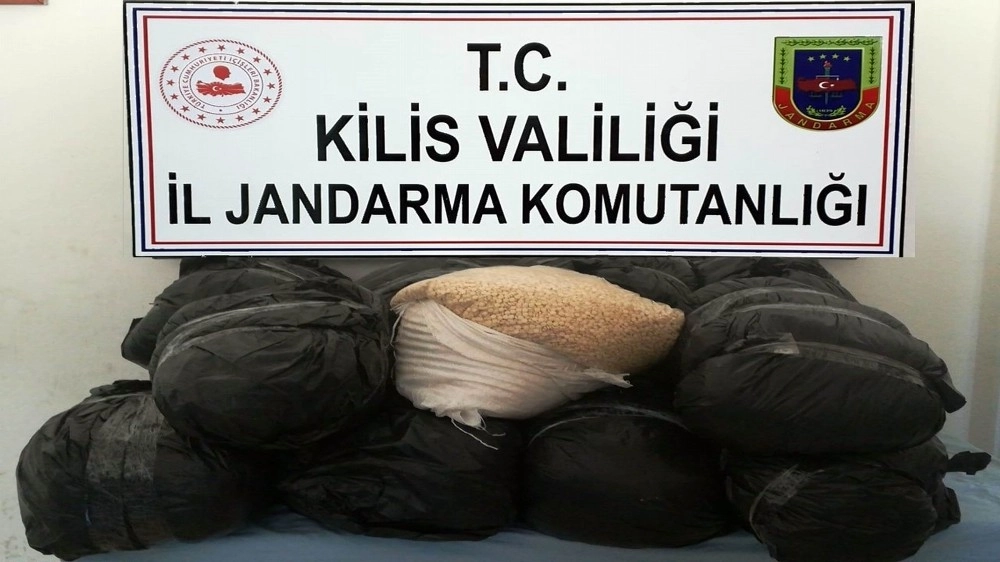 Suriye Sınırında 257 Kilo Uyuşturucu Hap Ele Geçirildi