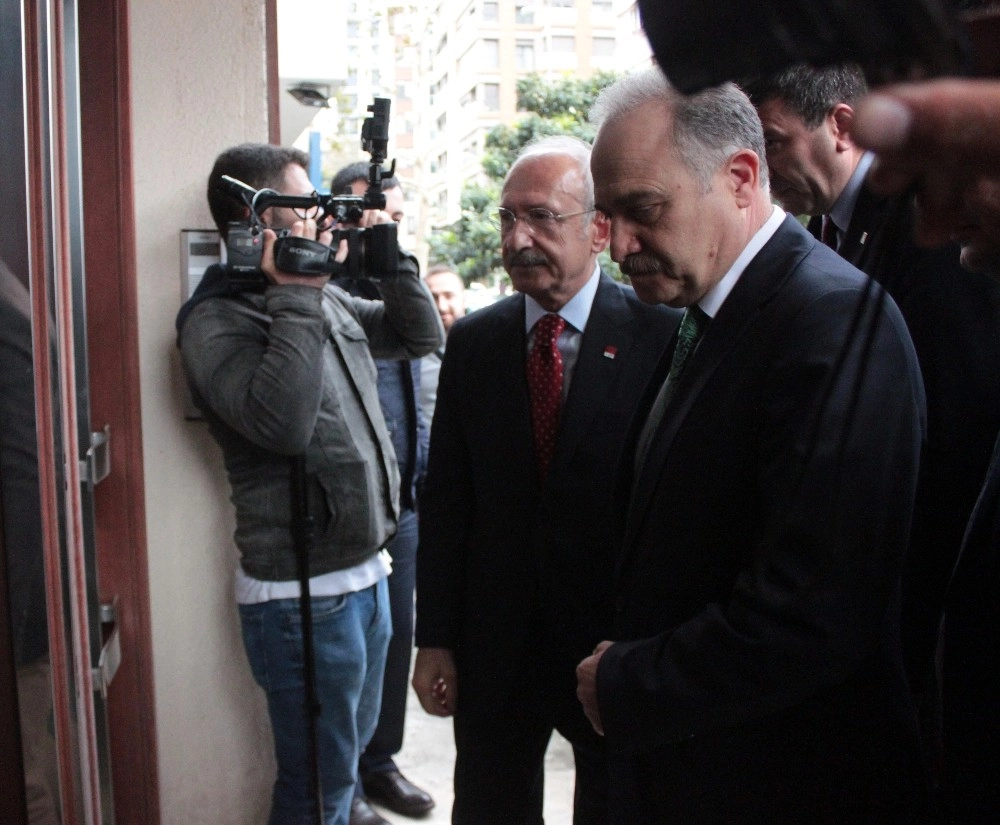 Kılıçdaroğlundan Can Bartunun Ailesine Taziye Ziyareti