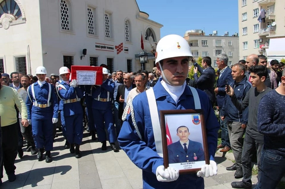 Jandarma Uzman Çavuş Murat Semerci İskenderunda Toprağa Verildi