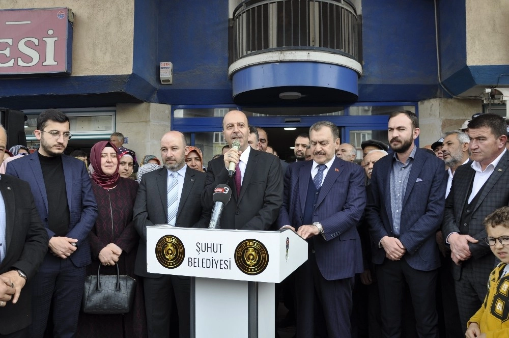 Eski Bakan Eroğlundan Başkan Bozkurta Hayırlı Olsun Ziyareti