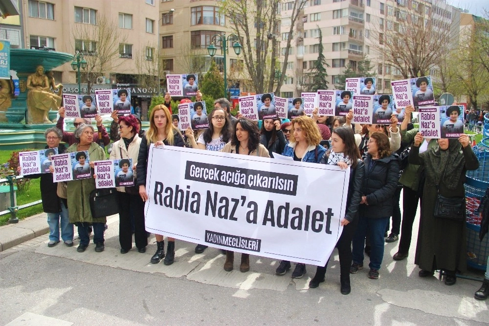 Eskişehir Rabia Naz İçin Adalet İstedi