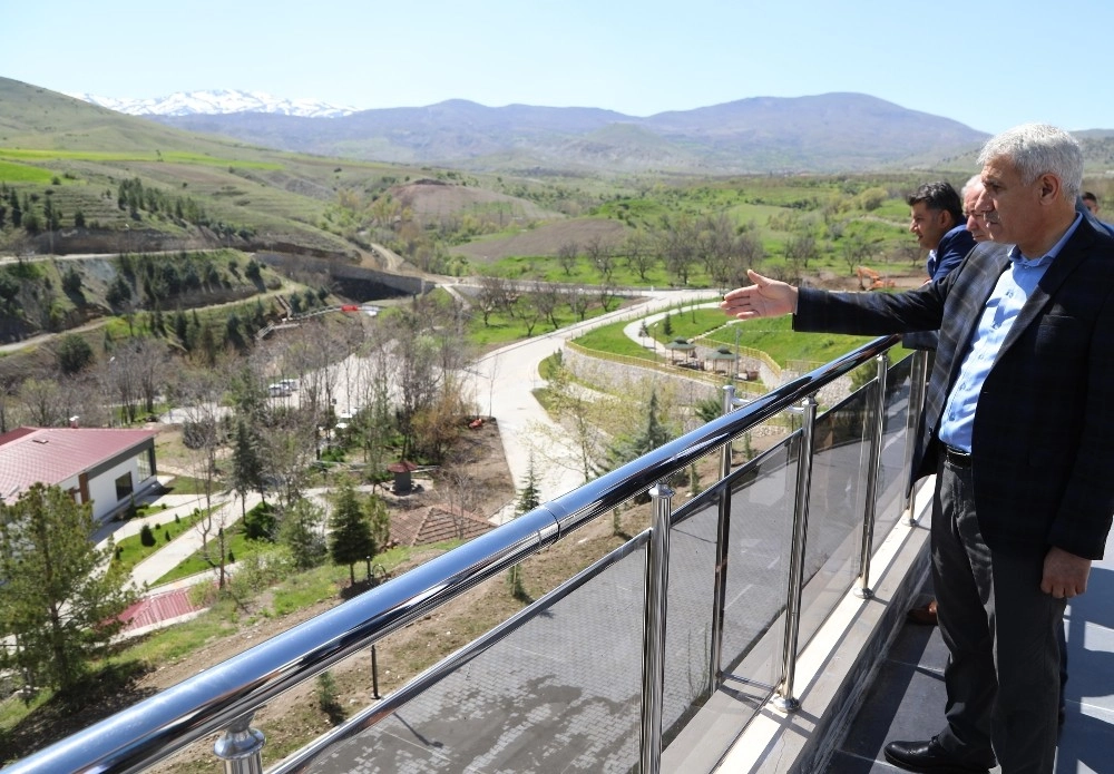 Başkan Güder, İspendere İçmelerinde İnceleme Yaptı