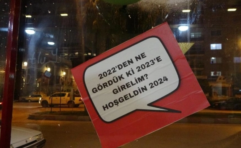 Adanalılar 2023 yılı yerine 2024 yılını kutladı