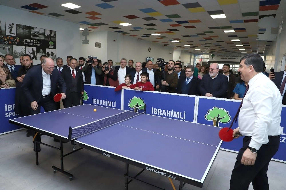 İbrahimli Spor Merkezi Türk Sporuna Katkı Sağlıyor