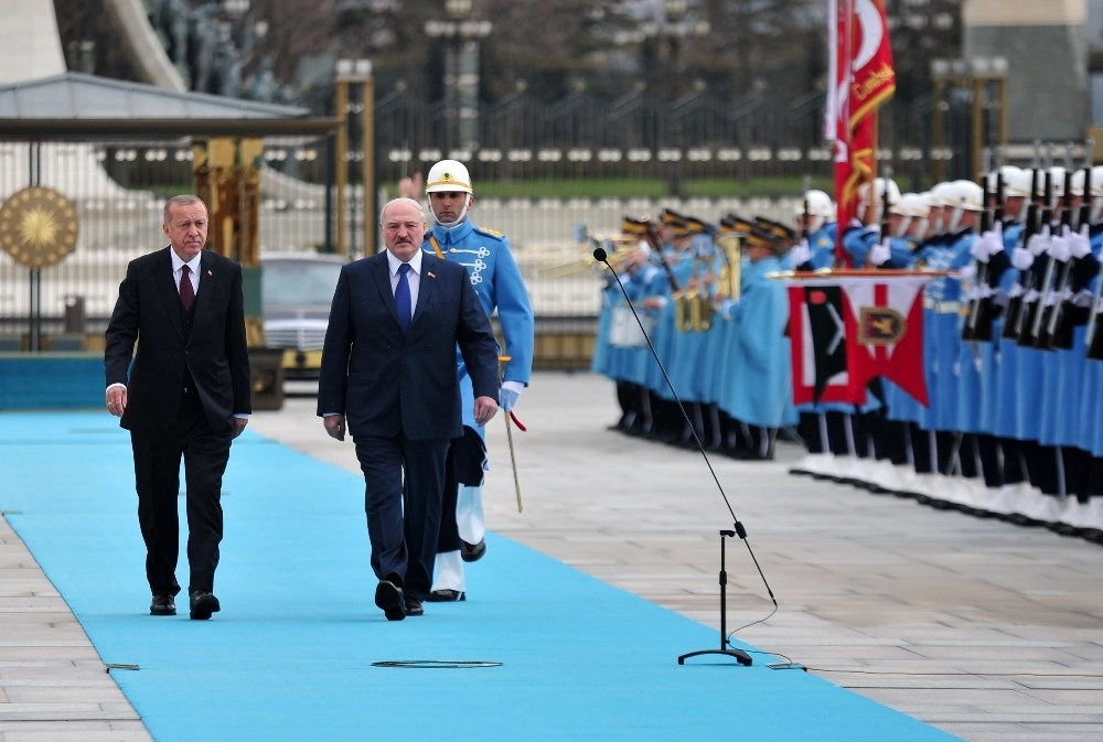 Belarus Cumhurbaşkanı Aleksandr Lukashenko Ankarada