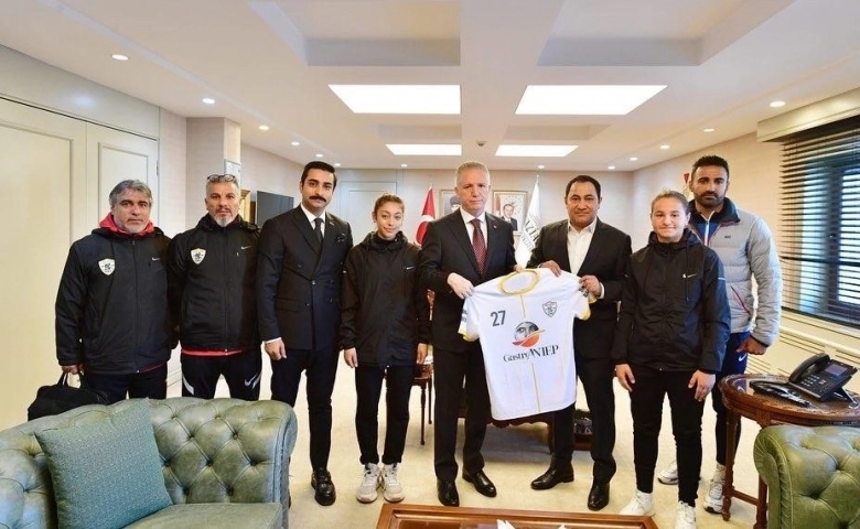 Vali Gül'e ALG Spor'dan ziyaret