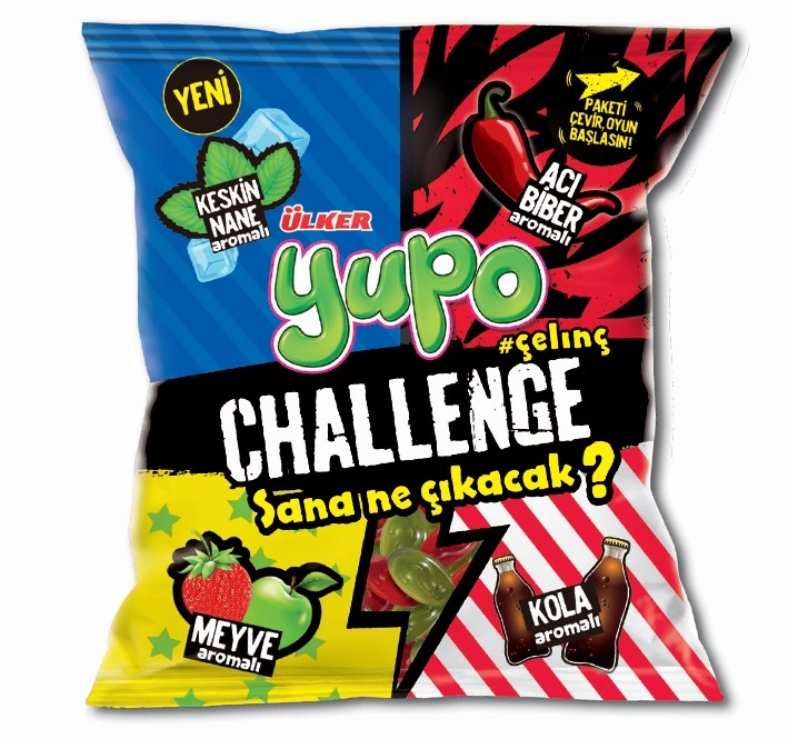 Ülkerin Yeni Ürünü Yupo Challenge Eğlendirecek