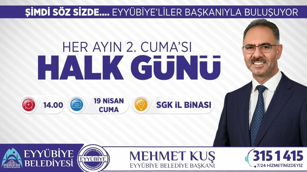 Eyyübiyede Halk Günü Buluşmaları