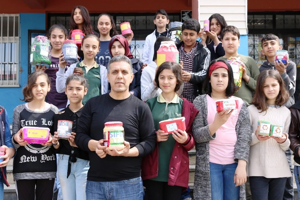 Diyarbakırlı Öğrencilerden Sıfır Atık Projesine Tam Destek