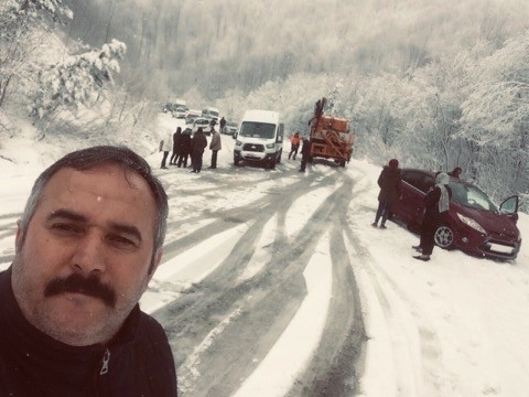 İneölde Kar Yağışı Hayatı Olumsuz Etkiliyor