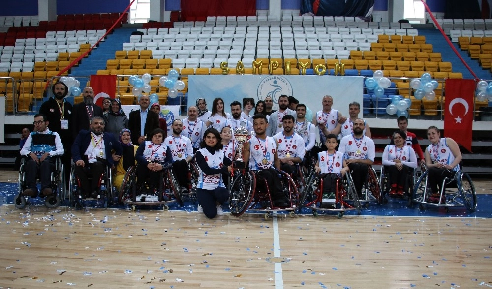 Tekerlekli Basketbol 1. Liginde Keçiören Eller Gücü Şampiyon