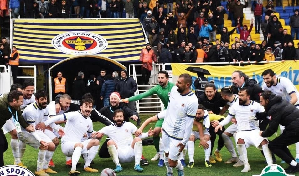 Başkan Aksoyun Prim Sözüne Karşılık Menemen Belediyespor Gol Oldu Yağdı