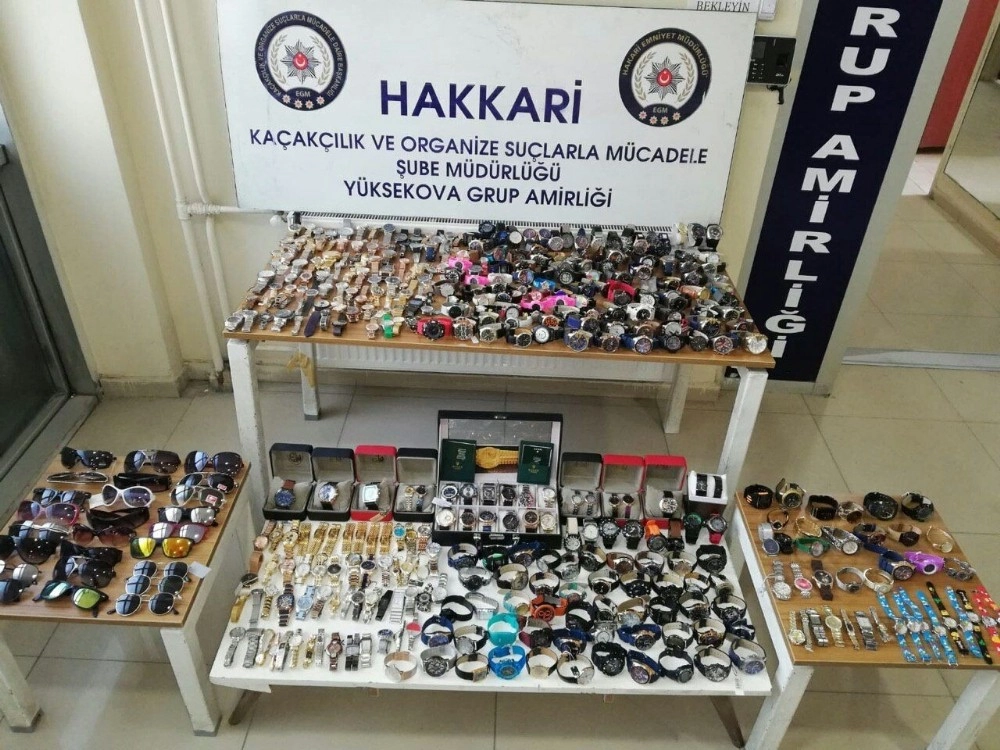 Hakkari İl Genelinde Kaçakçılık Operasyonu