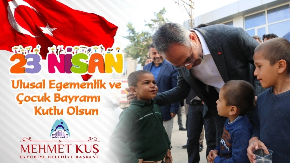 Belediye Başkanı Kuştan 23 Nisan Mesajı