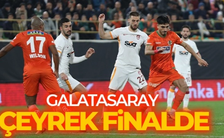 Ziraat Türkiye Kupası’nda Galatasaray çeyrek finale yükseldi